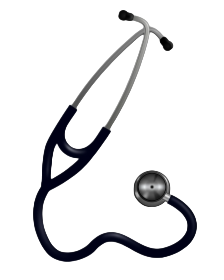 rx pills point stethoscope
